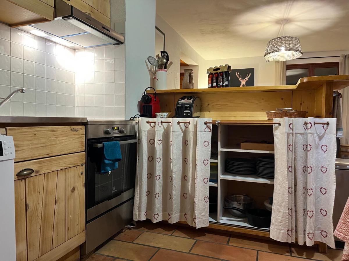Appartement Rez De Jardin, 2 Chambres/ 4 Personnes, Garage. บรีอองซง ภายนอก รูปภาพ
